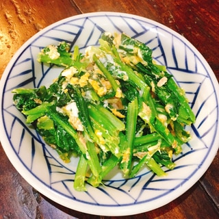 壬生菜の炒め物